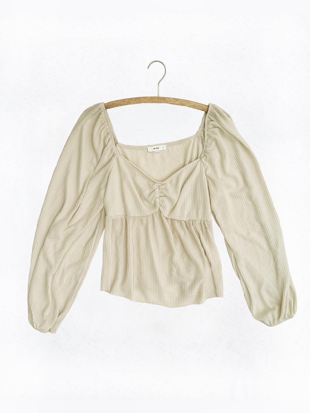 Sweetheart Peplum Top (L)